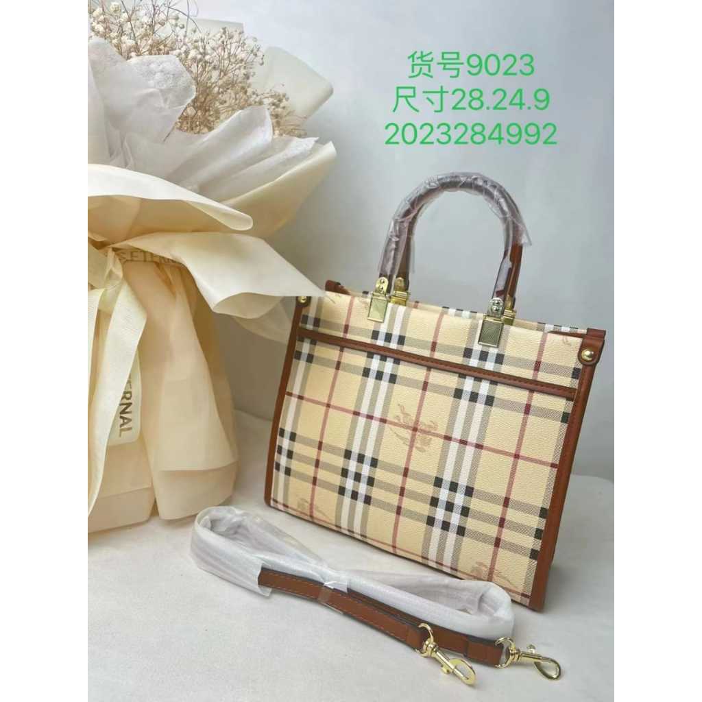 TAS TANGAN 00BURBERRY VINTAGE WANITA PREMIUM QUALITY
