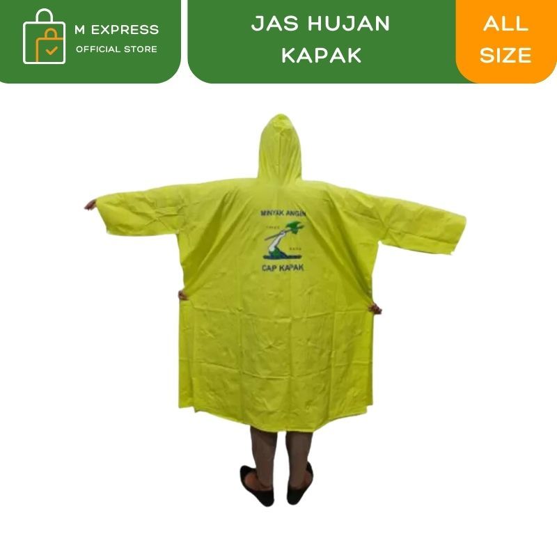 [M EXPRESS] Jas hujan kapak / rain coat/ rain poncho anti sobek bahan tebal