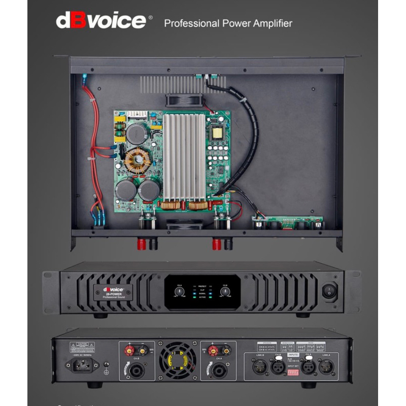 Power dB Voice 28 Power Original Amplifier dbvoice 28 Power Class D