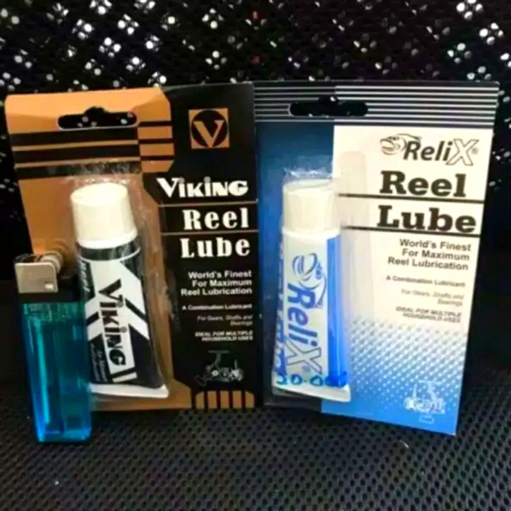 Pelumas Stempet Grease Roller Gear Reel Spinning BC by Viking Relix