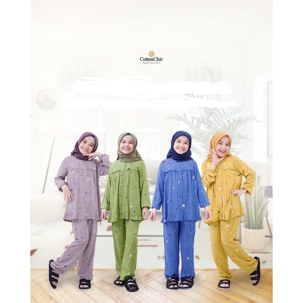 CELINE PAJAMAS KIDS BY COTTONCHIC | Piyama Anak | | Piyama Adem |