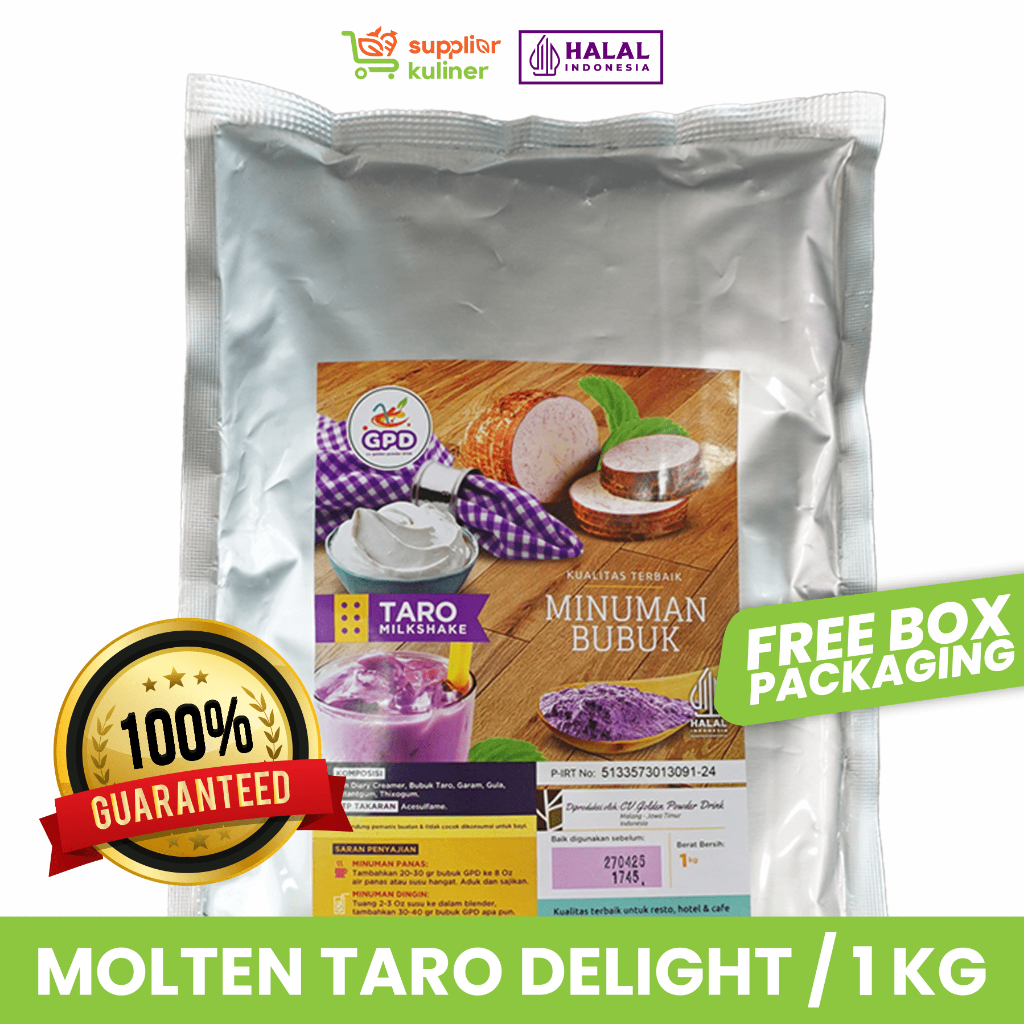

TARO MILKSHAKE GOLDEN POWDER DRINK BUBUK MINUMAN PREMIUM