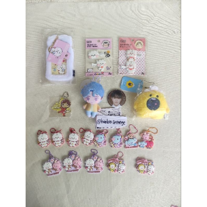 truz podong keychain sanrio pompompurin jaehyun nct