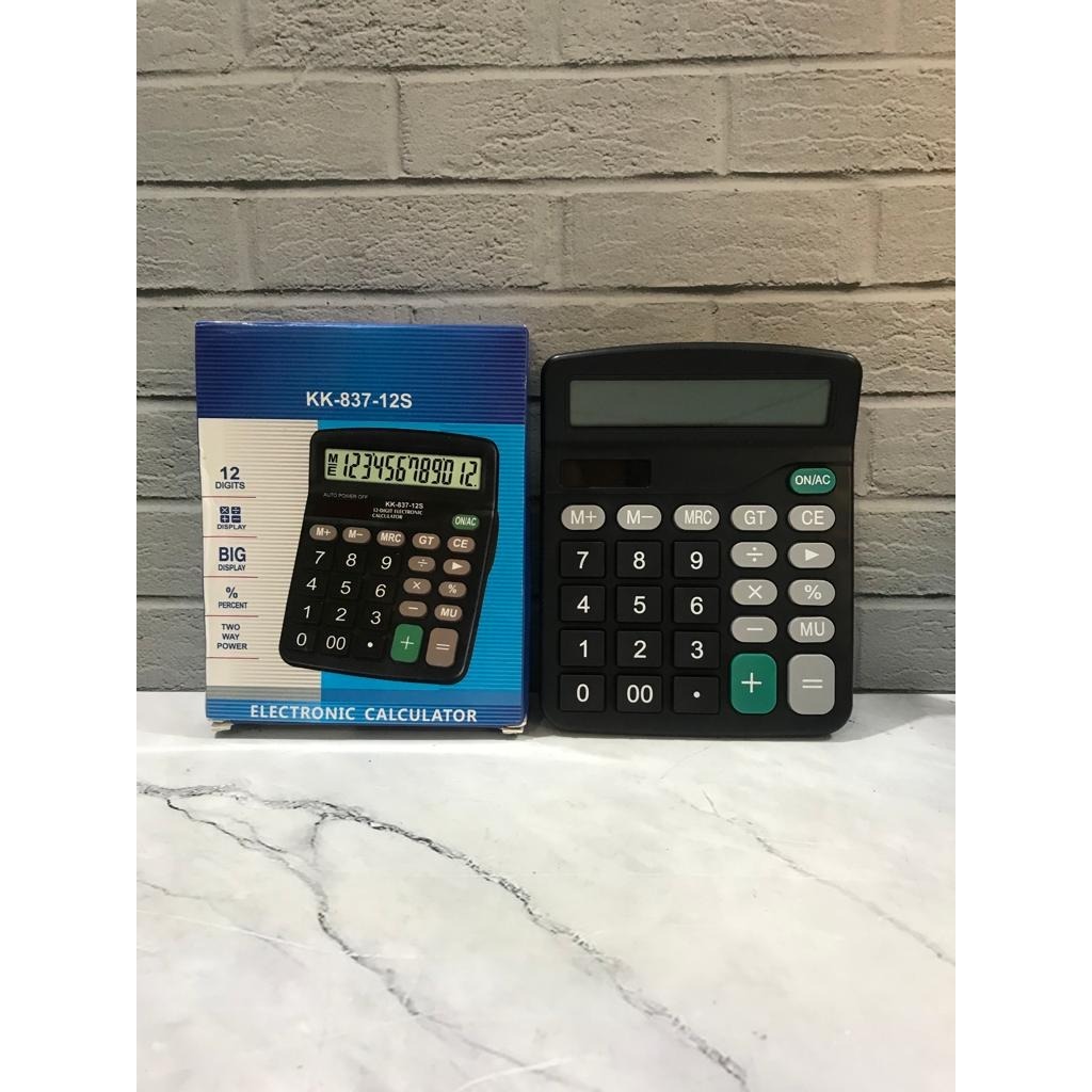 

SSA Kalkulator Energi Surya 12-Digit Electronic Calculator
