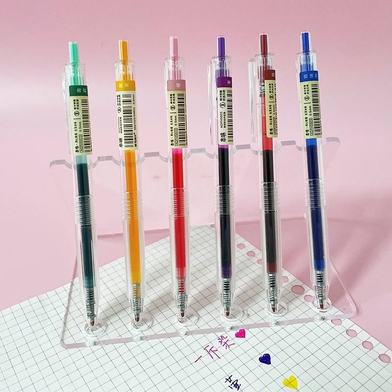 

Pulpen M&G Retractable Colorful Gel Pen 36 Color Ballpoin AGPH5603/Set=36 Box/288pcs