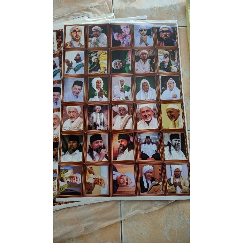 

Foto Habaib (stiker lembaran A3+)
