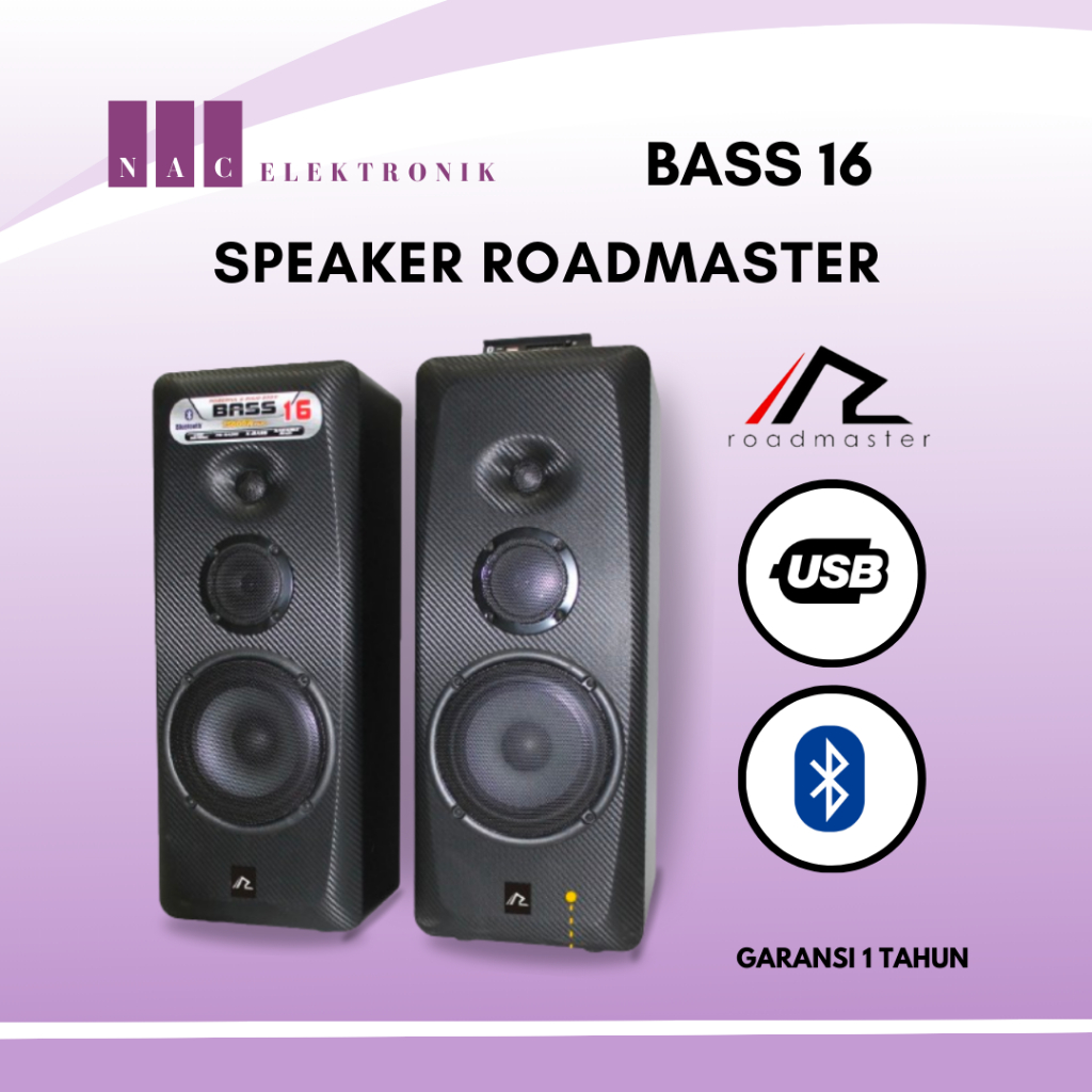 ROADMASTER SPEAKER AKTIF - BASS 16