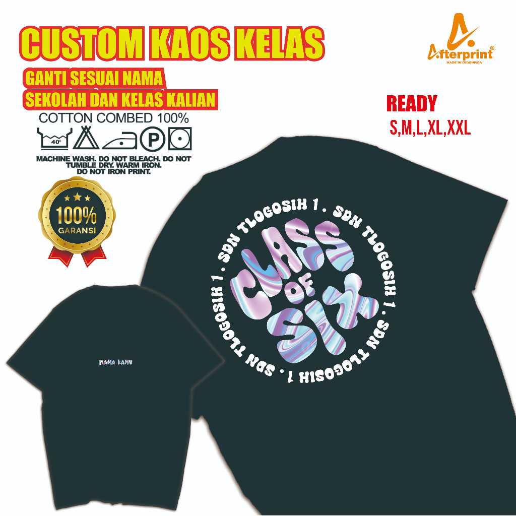 KAOS KELAS,BAJUKELAS KEREN,BAJU KELAS AESTHETIC,SABLON BAJU KELAS SIMPEL TAPI BAGUS,KAOS DESAIN HOLO