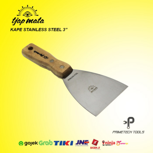 TJAP MATA KAPE STAINLESS STEEL 3 INCH Original