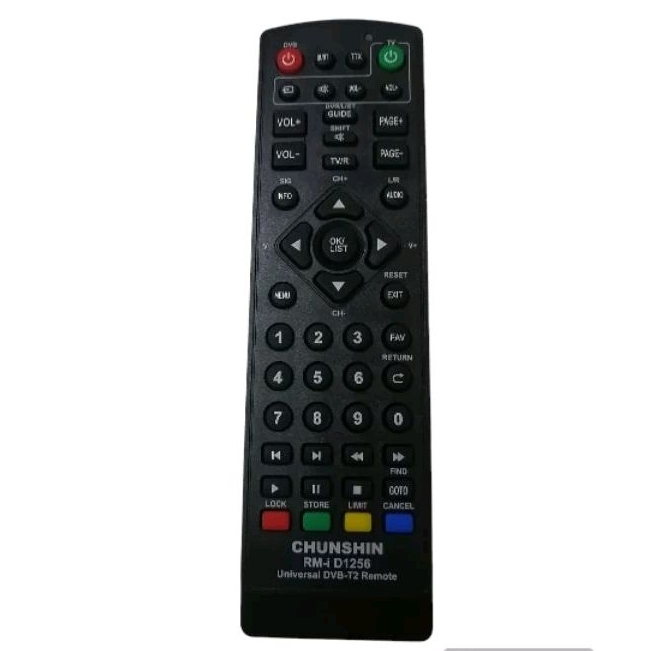 REMOTE REMOT STB RECEIVER DIGITAL DVB-T2 + FUNGSI TV MULTI UNIVERSAL