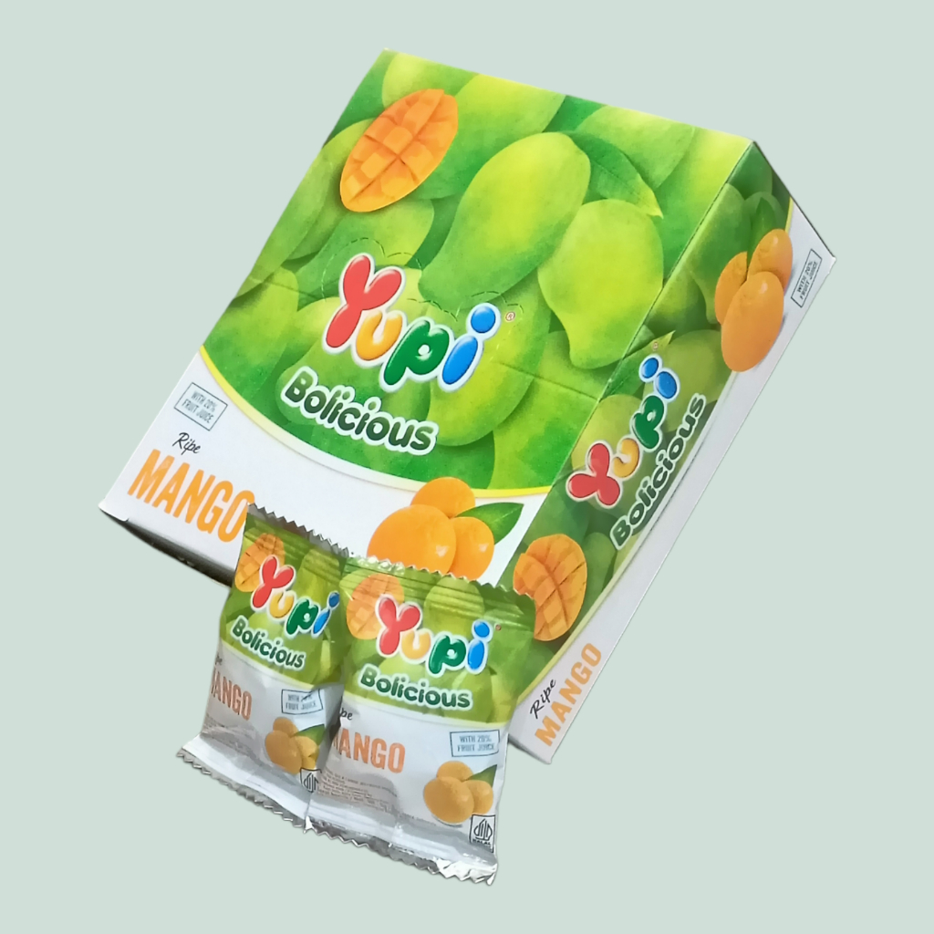 

Yupi Bolicious Mangga Permen Jelly [24 pcs/box]