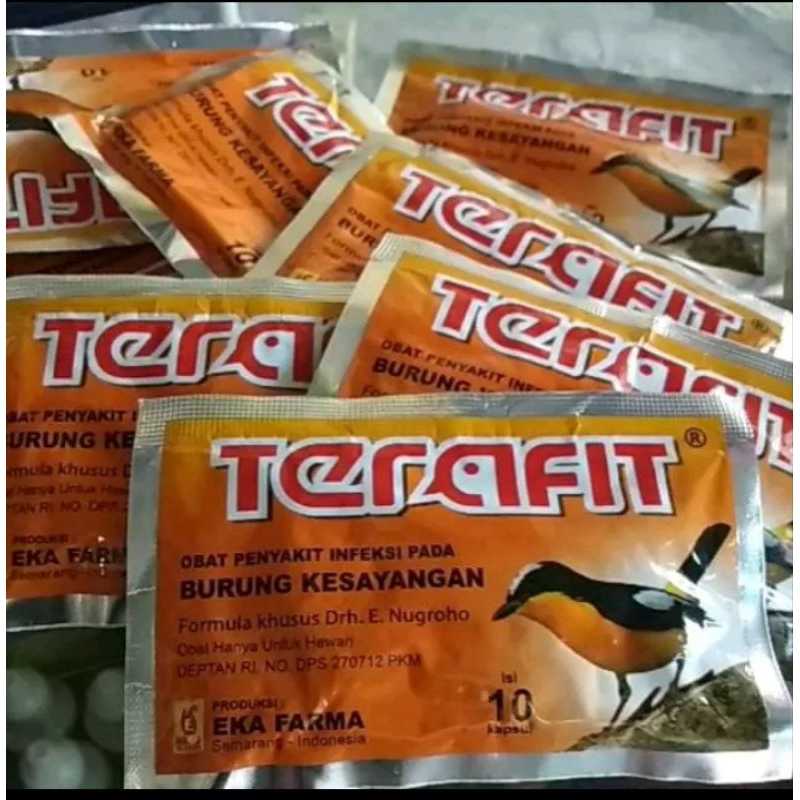 TERAFIT OBAT BURUNG SAKIT 1 sachet