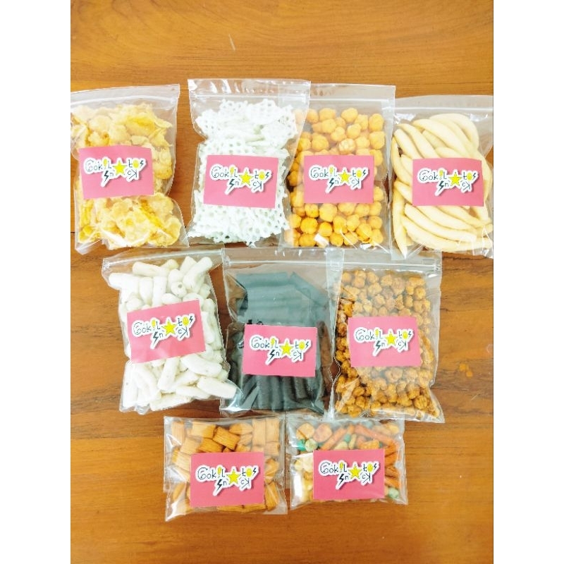

SNACK CEMILAN SERBA 2000 / makanan ringan serba 2.000 murah meriah