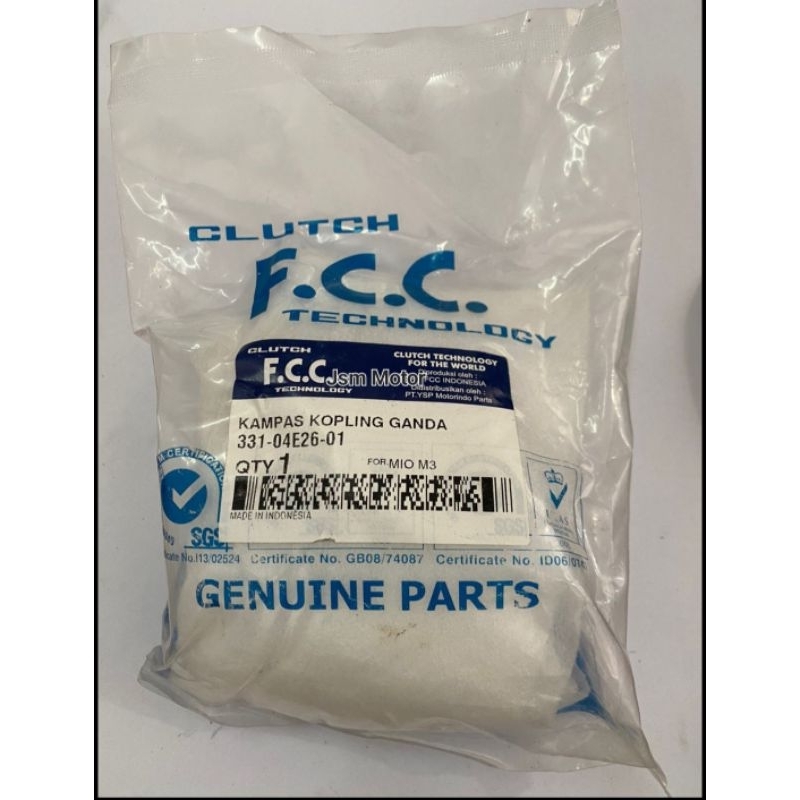 Kampas Ganda Only Ori FCC MIO M3