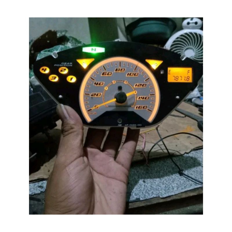 Mesin speedometer odometer honda supra x 125 old karbu original