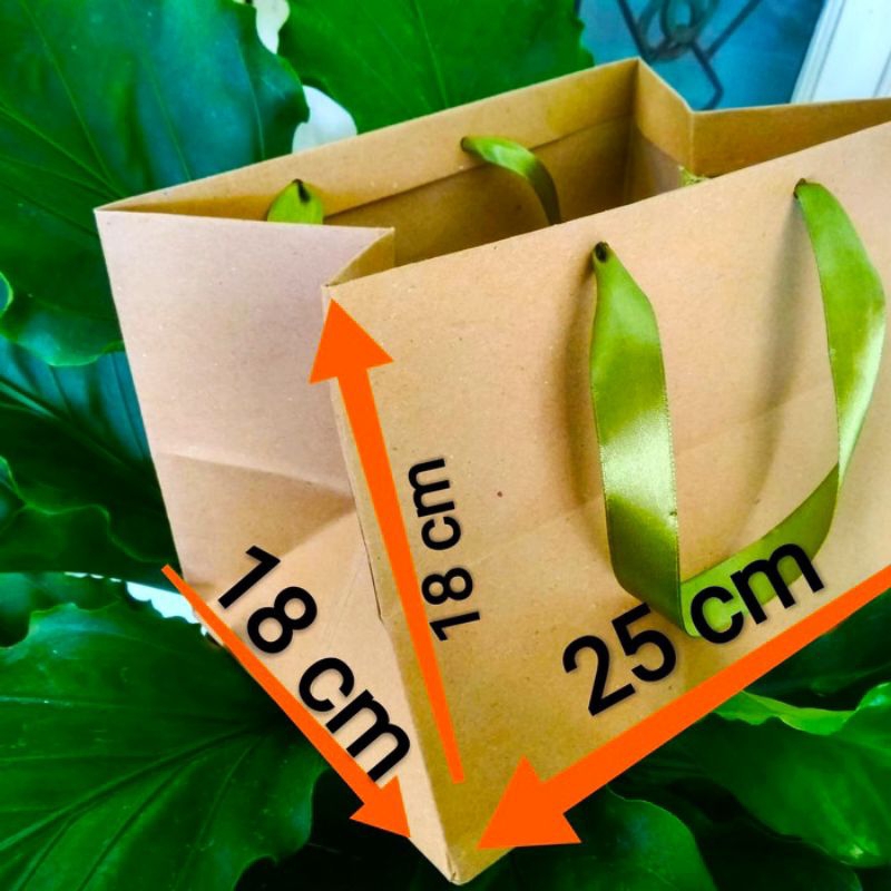 

Paper Bag Tas kertas uk 25 x 18 x 18 ( isi 10 pcs )