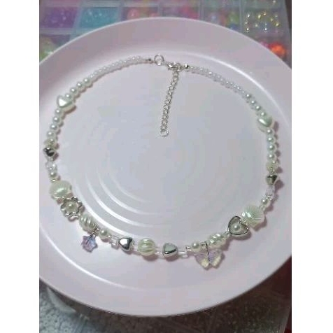 kalung manik mutiara pandora