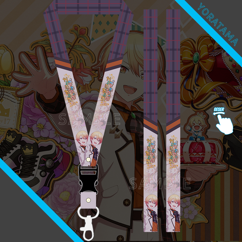 

Gantungan Tali Lanyard Tsukasa Project Sekai, Gantungan Anime Keren