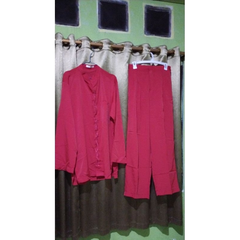 Setelan baju celana koko pria