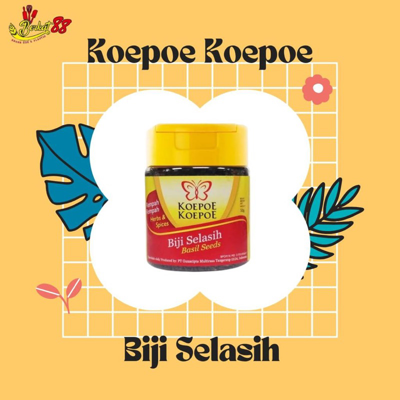 

Koepoe Biji Selasih 50 Gr