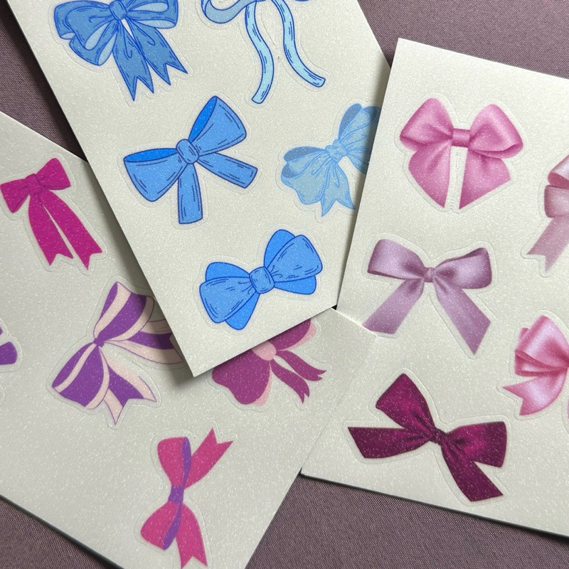 

RIBBON STICKER GLITTER