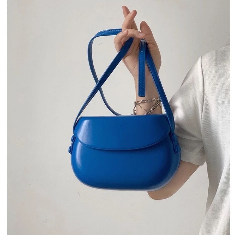 Tas Selempang Kulit Wanita Saddle Bag JS2 8505