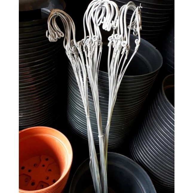 Tali Kawat Gantung Pot Bunga - Kawat Pot Bunga Gantung