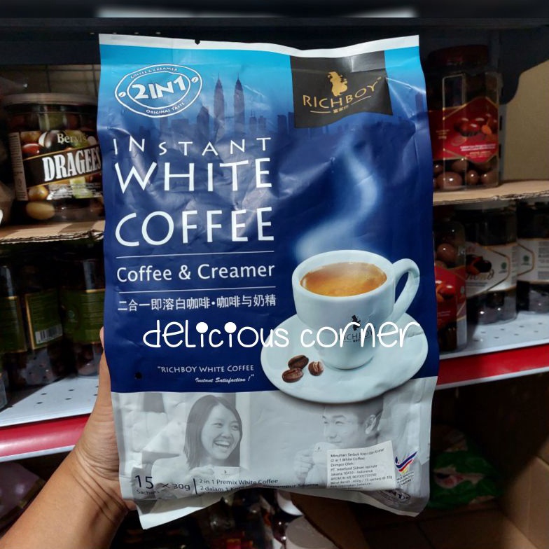 

Stock banyak Richboy White Coffee Coffee Creamer 2in1 Malaysia Rich boy kopi premium import 7Q