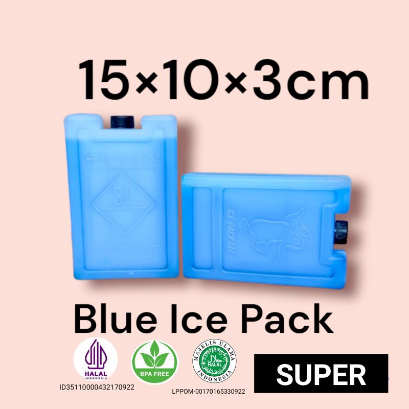 ice pack 15×10×3cm blue ice pack gel Thermafreeze - pendingin Cooler bag Asi - Pendingin udara Ruang