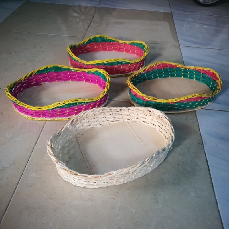 keranjang buah rotan / parcel / kranjang rotan
