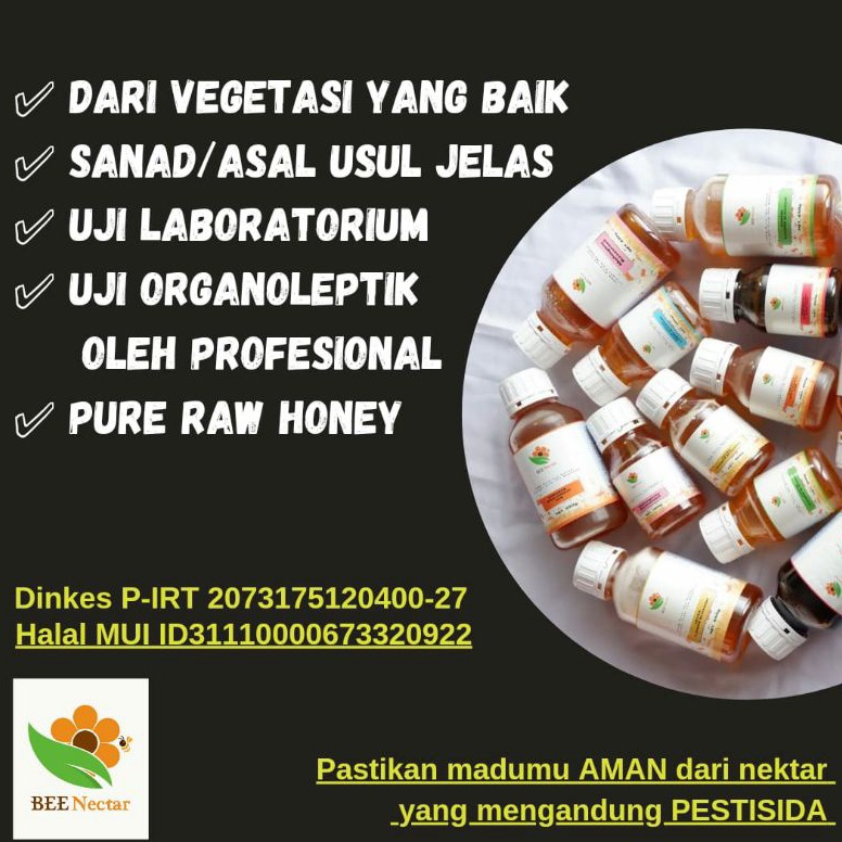 

Ready Stok Raw Honey Madu Asli Murni Nektar Bee Nectar 3gr JM
