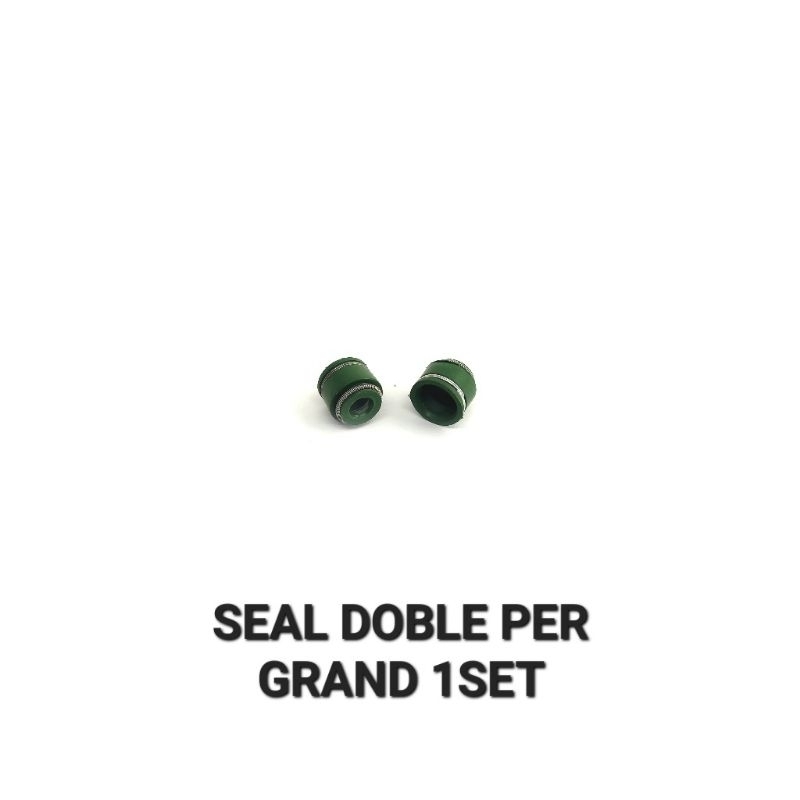 Seal Klep Dobel Per Grand (Harga Per Set Isi 2) - Sil Sel Siel Karet Oring O Ring Payung Klep Kelep 