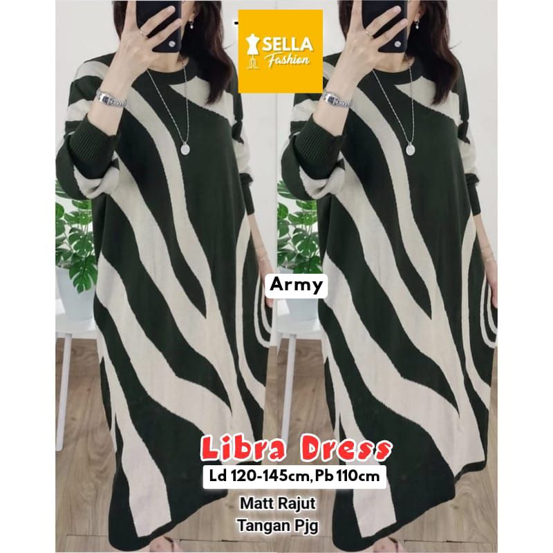 TUNIK LONG BAHAN RAJUT IMPORT