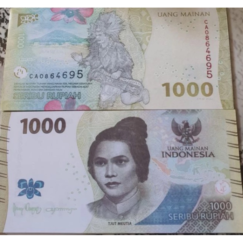 {10lembar} Uang mainan lembar uang mainan bisa untuk mahar dan mainan anak anak, dan bucket