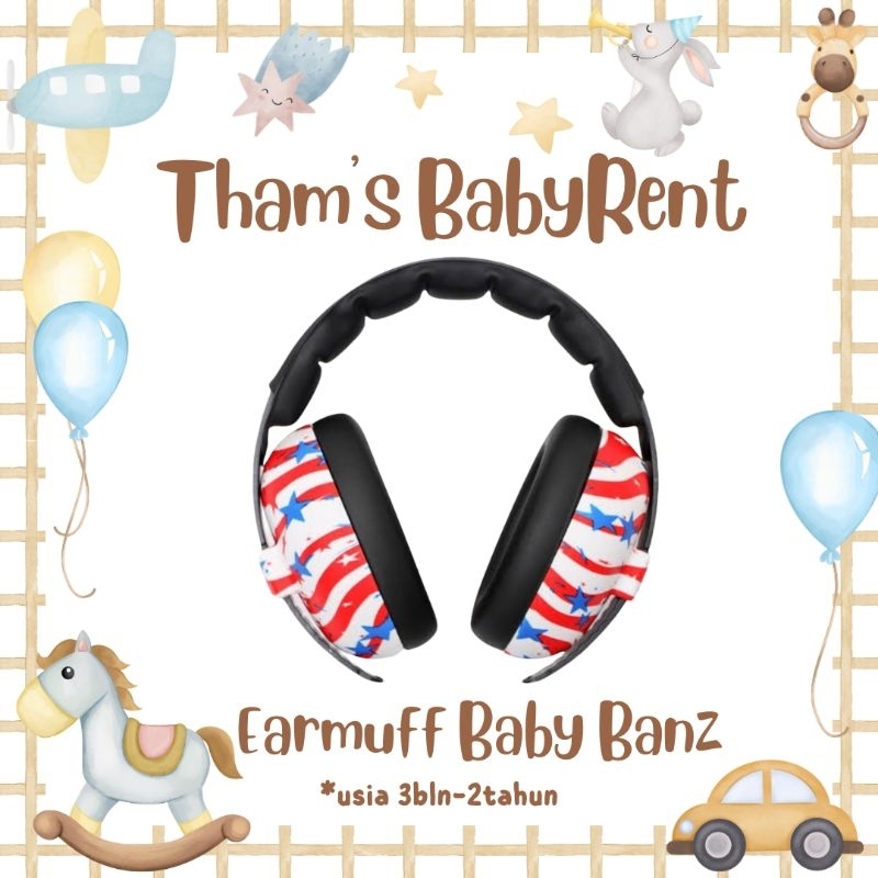Sewa Earmuff Baby Banz