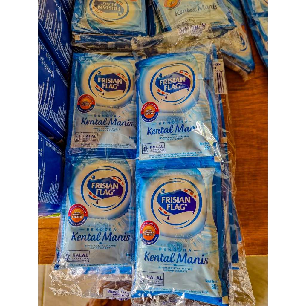 

SUSU KENTAL MANIS FRISIAN FLAG PUTIH RENTENG