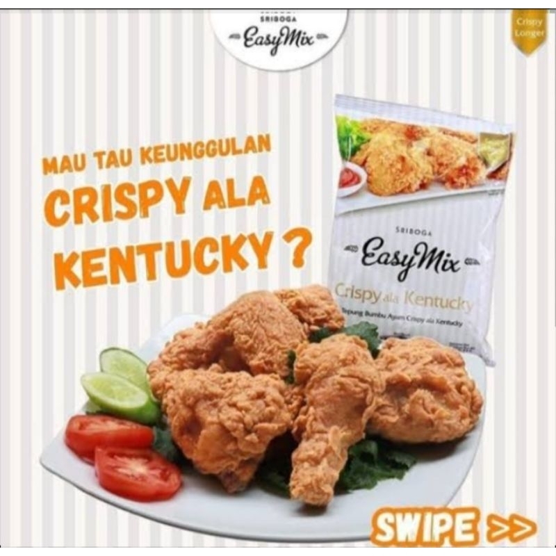 

Tepung Sriboga easy mix ala Kentucky 220 gram