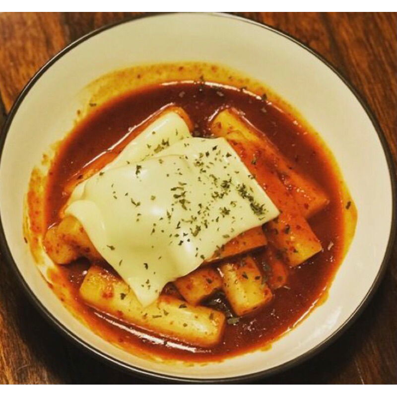 

topokki keju lumer saos ala korea