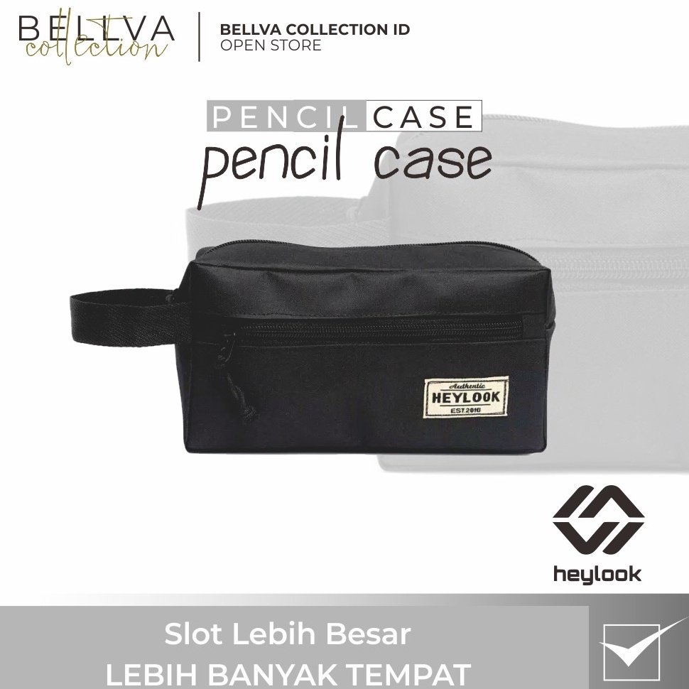 

Laris Heylook Kotak Tempat Pensil Aesthetic Wadah ATK Anak Sekolah Kuliah Pria Wanita Pencil Case ZNA