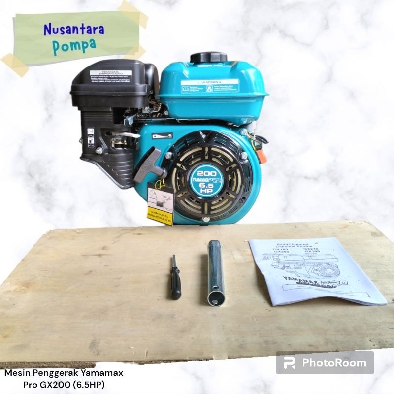 Mesin Penggerak Yamamax Pro GX200 / Engine Yamamax Pro 6.5HP