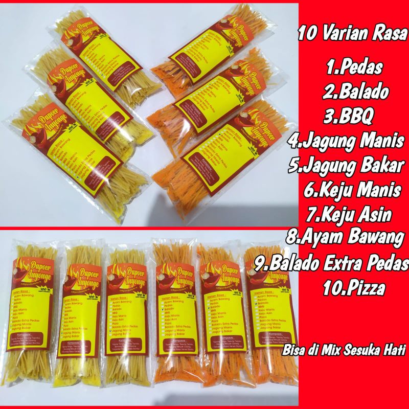 

PAKET USAHA MIE LIDI ISI 100 BUNGKUS 30 GRAM MURAH