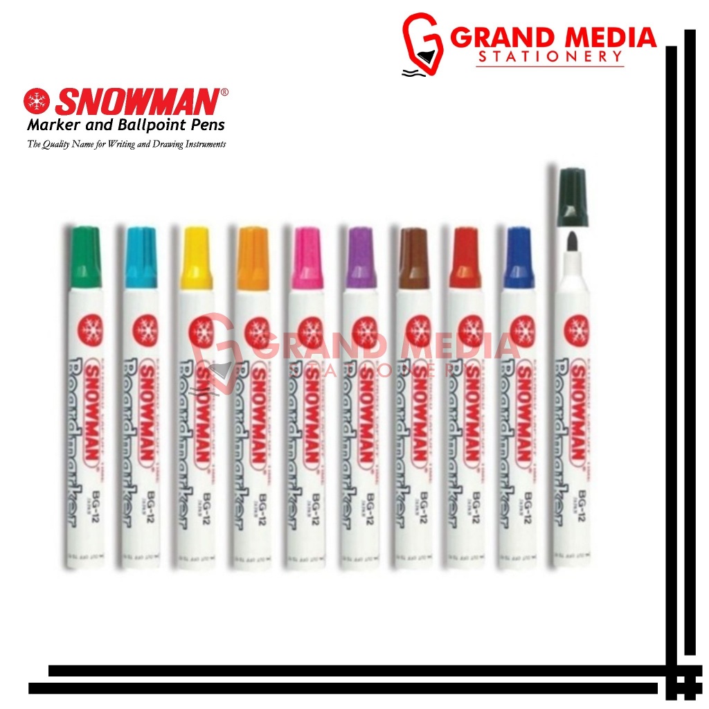 

[GRAND MEDIA] SPIDOL SNOWMAN WHITEBOARD BG-12