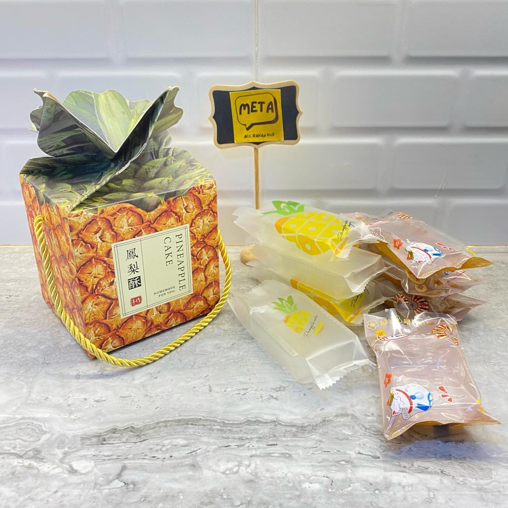 

5PCS BOX NASTAR 11X11X11CM / DUS KUE KERING IMLEK / KOTAK KUE KERING LEBARAN / HAMPERS LEBARAN