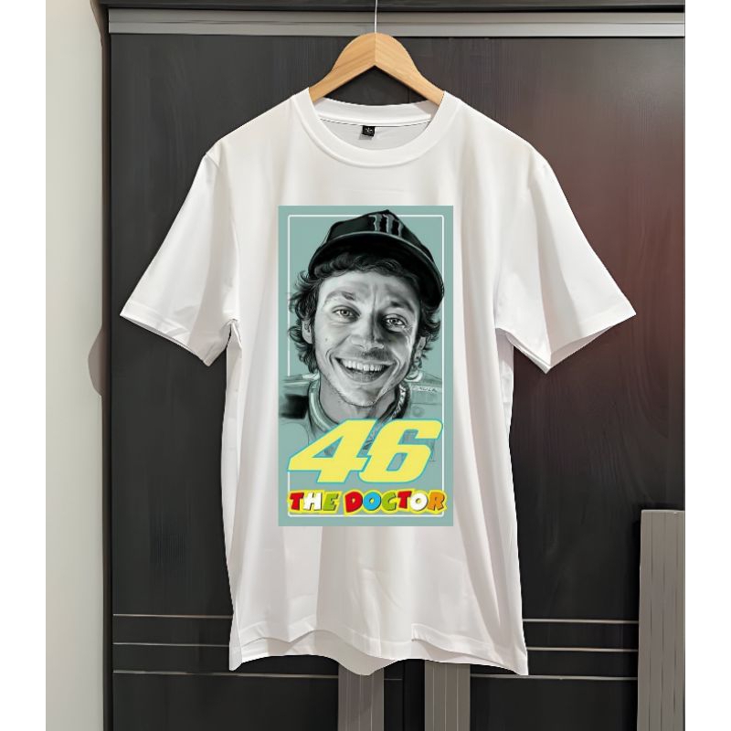 KAOS BAJU ROSSI KAOS MOTO GP KAOS MOTOR RACING