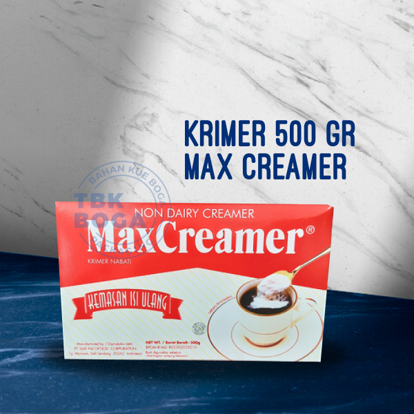 

Max Creamer ( 500 gr ) Krimer Nabati Bubuk Non Dairy Powder MaxCreamer