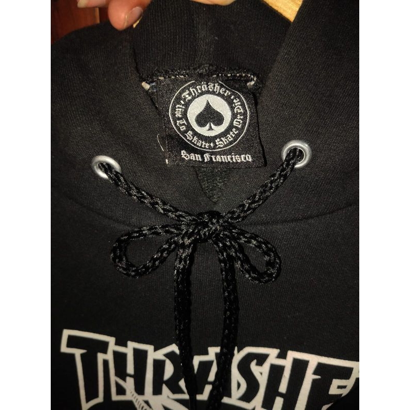 HOODIE THRASHER SKATE GOAT BLACK