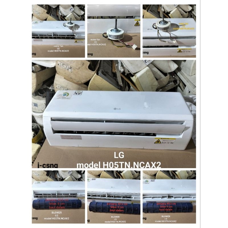 blower dan motor fan LG model H05TN4.NCAX2