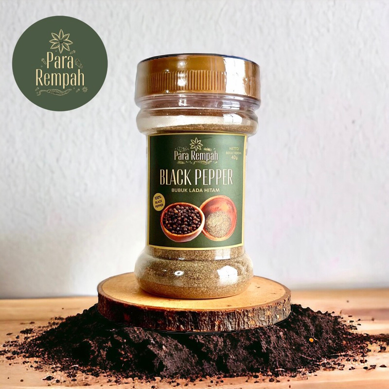 

Black Pepper / Lada Hitam / Bubuk Lada Hitam - Bumbu Dapur Premium PARA REMPAH pararempah