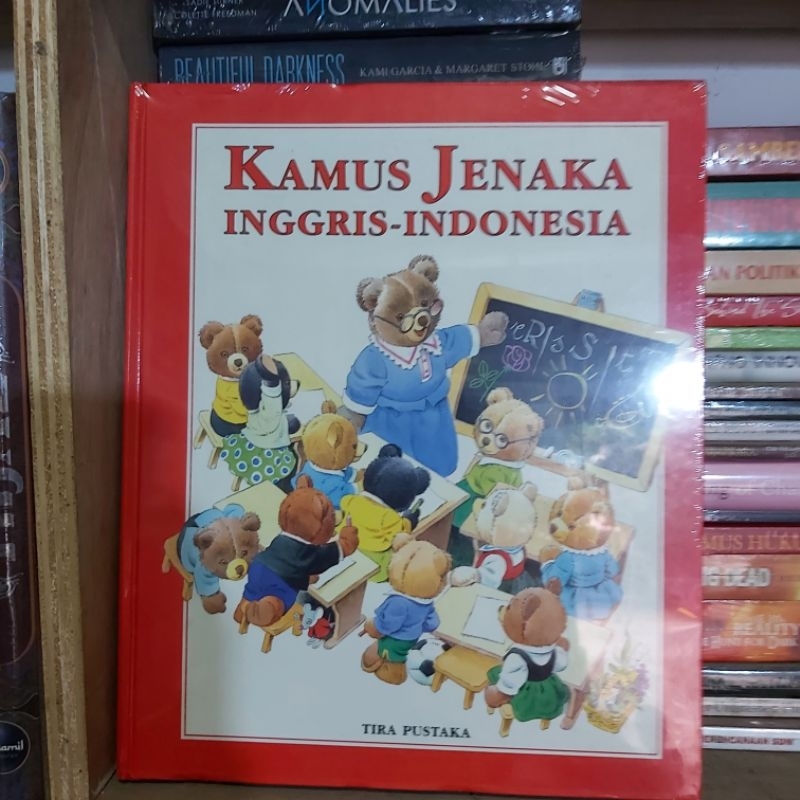 Buku Langka Original ● Kamus Jenaka Inggris - Indonesia ■ TONY WOLF