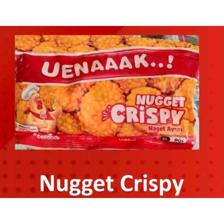 

UENAAAK NUGGET CRISPY BELFOODS 90GR